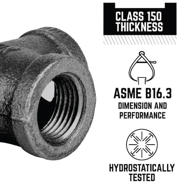 STZ 3/8 in. x Close Black Steel Nipple PDB N38XCL - The Home Depot