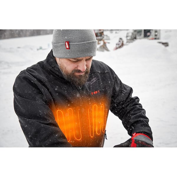 home depot heated jacket milwaukee