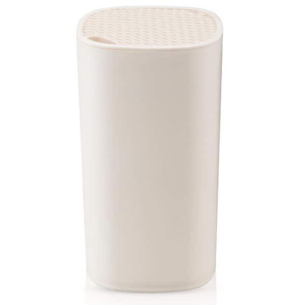 18-Knife Universal Polypropylene Knife Block, Large Knife Storage with Scissors Slot, Detachable for Easy Cleaning