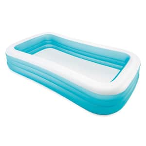 120 in. x 72 in. x 22 in. D Rectangular 15.9 in. D Kiddie Above Ground Pool