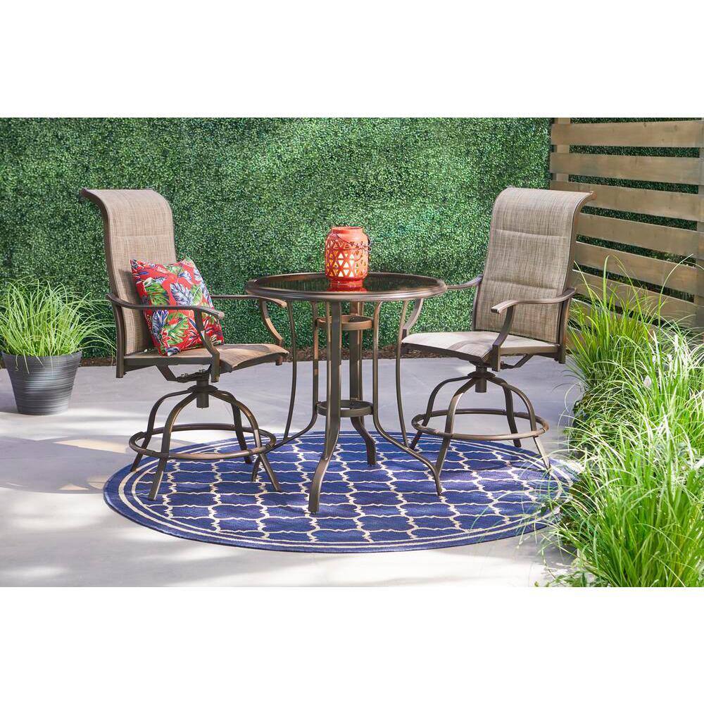 hampton bay patio furniture bar height