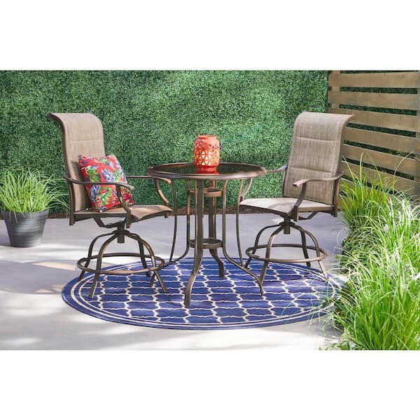 bistro set outdoor home depot