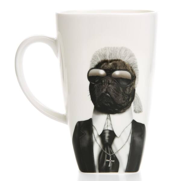Pets Rock 20 oz. "Fashion" Collectible Fine Bone China Mug