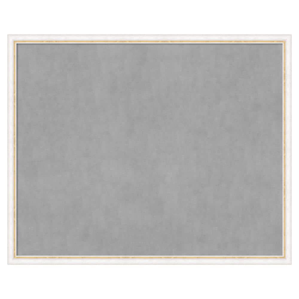 Morgan White Gold 42 in. x 34 in Framed Magnetic Board price history on PriceWatchPro