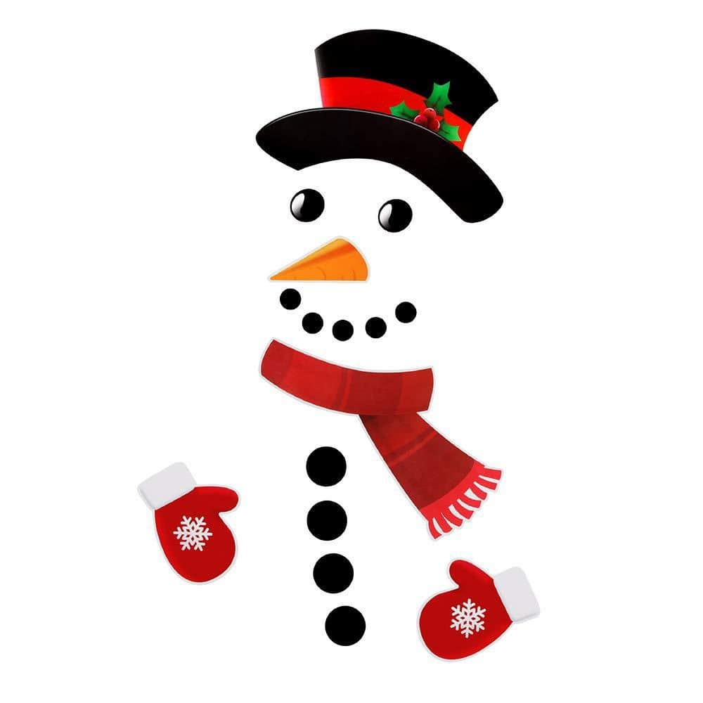 16-Piece Cute Snowman DIY Refrigerator Magnet Set, Fridge Magnets Holiday Decor for Kitchen, Door, and Office Cabinets price history on PriceWatchPro