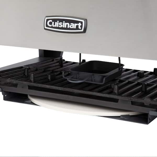 Cuisinart 10 in. Cast Iron Griddle Pan for Grill, Campfire, Stovetop, or  Oven CCP-1000 - The Home Depot