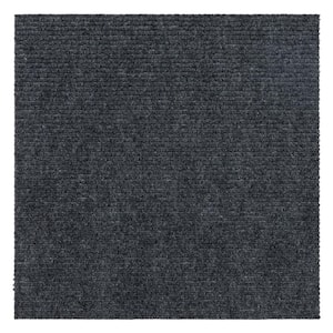 Canyon Gray Residential/Commercial 18 in. x 18 Peel and Stick Carpet Tile (10 Tiles/Case) 22.5 sq. ft.