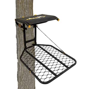 The Boss Wide Stance Hang On 1 Person Deer Hunting Tree Stand Platform