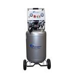 20 Gal. 2.0 HP 220-Volt 60 Hz Ultra Quiet and Oil-Free Electric Air Compressor with Automatic Drain Valve