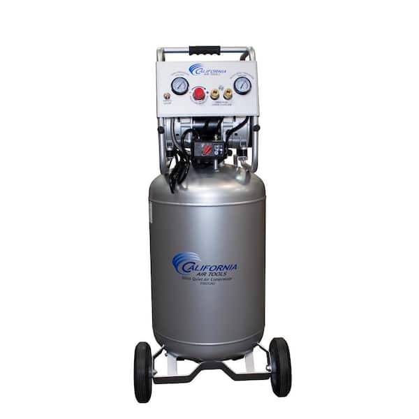 California Air Tools 20 Gal. 2.0 HP 220-Volt 60 Hz Ultra Quiet and Oil-Free Electric Air Compressor with Automatic Drain Valve
