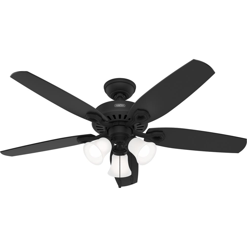Builder 52" 5-Blade Energy Star® Standard Ceiling Fan With Lights And Pull Chain