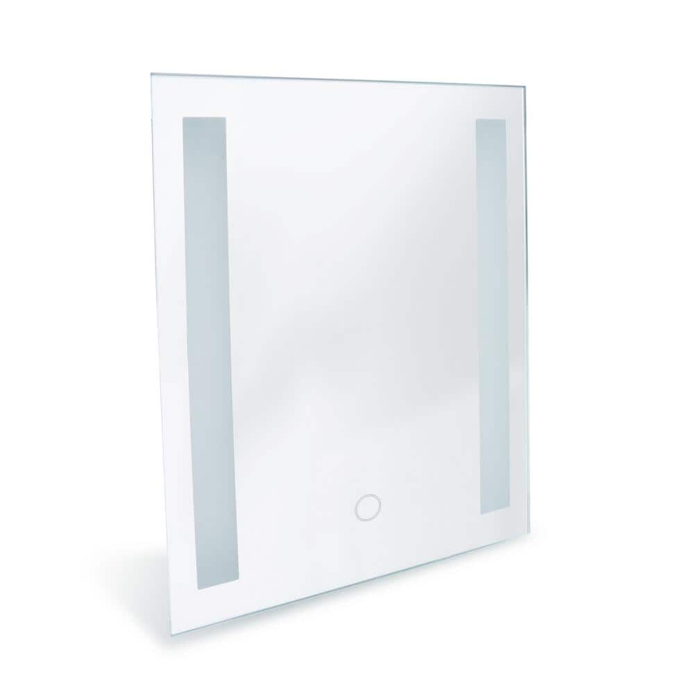 Catella 12 in. x 16 in. LED Wall Mounted Backlit Vanity Bathroom LED Mirror