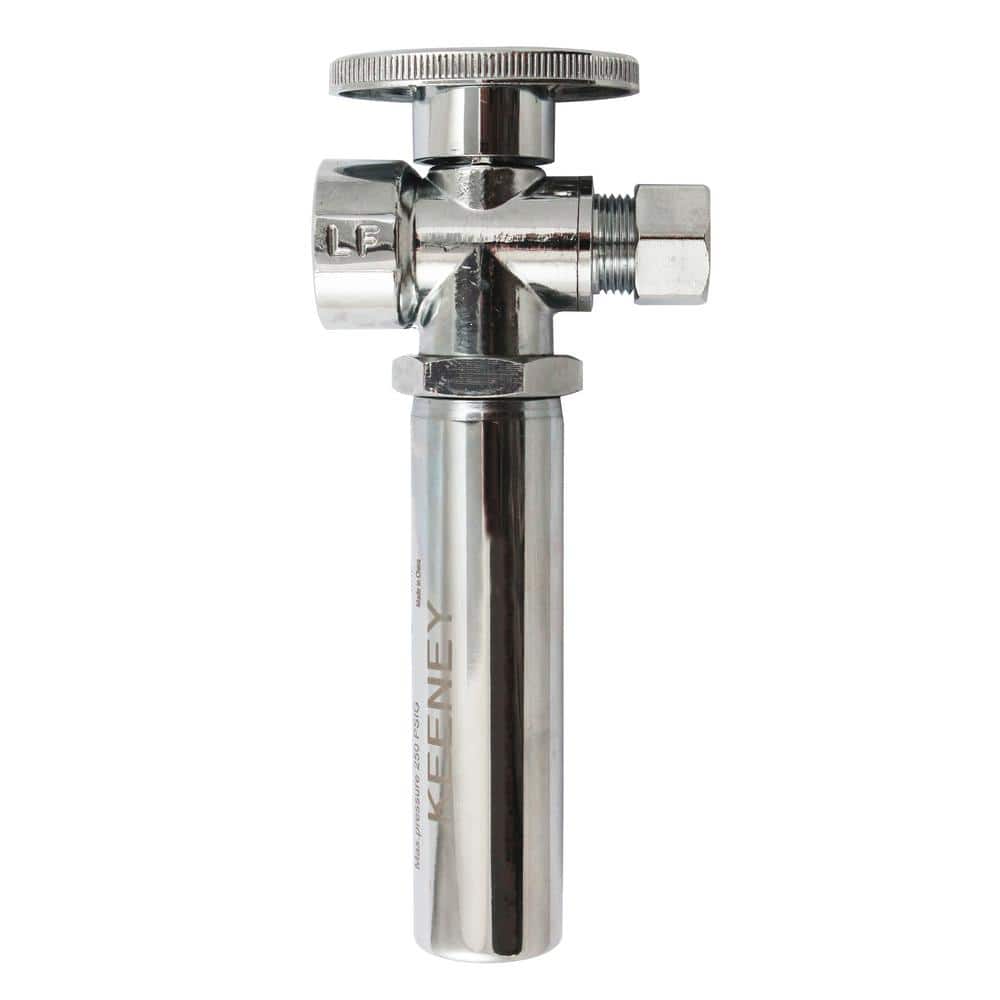 1/2 in. Brass FIP x 3/8 in. O.D. Quarter Turn Straight Valve Compression with Water Hammer Arrestor price history on PriceWatchPro