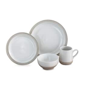 Grayden 16-Piece White Set Dinnerware