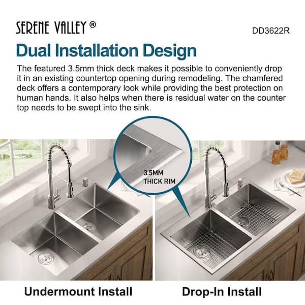 https://images.thdstatic.com/productImages/0e3a7c0f-8621-4c0c-803e-66dd9db7b476/svn/stainless-steel-serene-valley-drop-in-kitchen-sinks-dd3622r-44_600.jpg