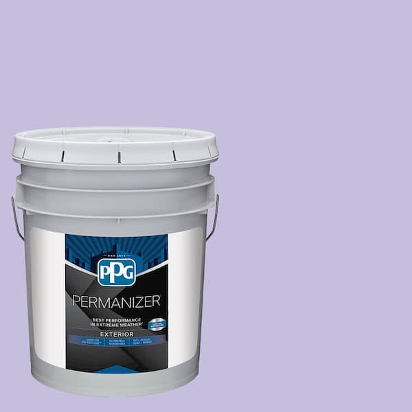 5 gal. PPG1247-4 Purple Dragon Semi-Gloss Exterior Paint