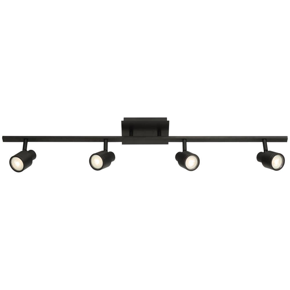 Lincoln Matte Black 35" LED Track Light