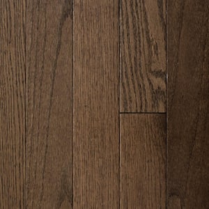 Oak Bourbon 3/4 in. Thick x 2-1/4 in. Wide x Random Length Solid Hardwood Flooring (24 sq. ft./Case)