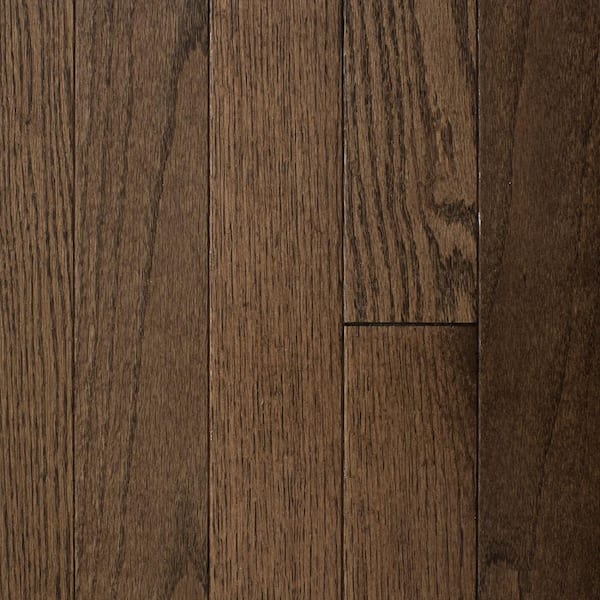 Blue Ridge Hardwood Flooring Oak Bourbon 3/4 in. Thick x 2-1/4 in. Wide x Random Length Solid Hardwood Flooring (24 sqft/Case)