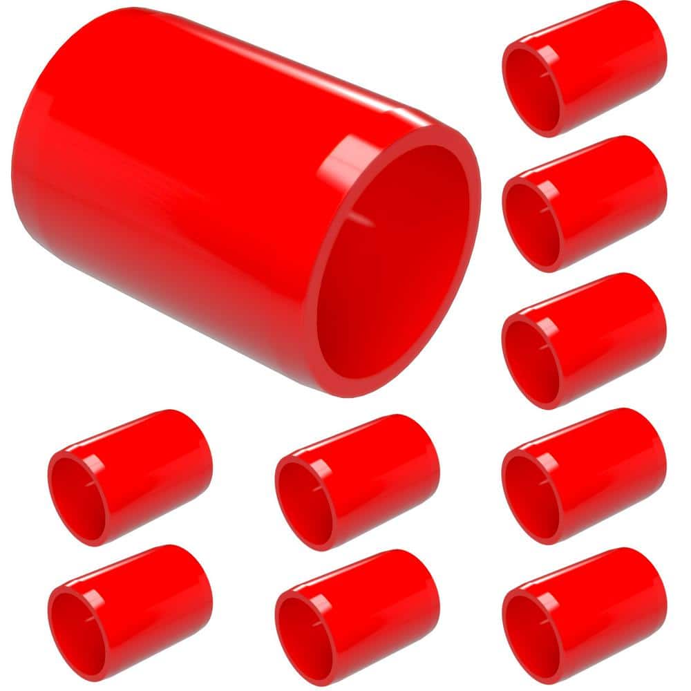 1-1/4 in. Furniture Grade PVC External Coupling in Red (10-Pack) price history on PriceWatchPro
