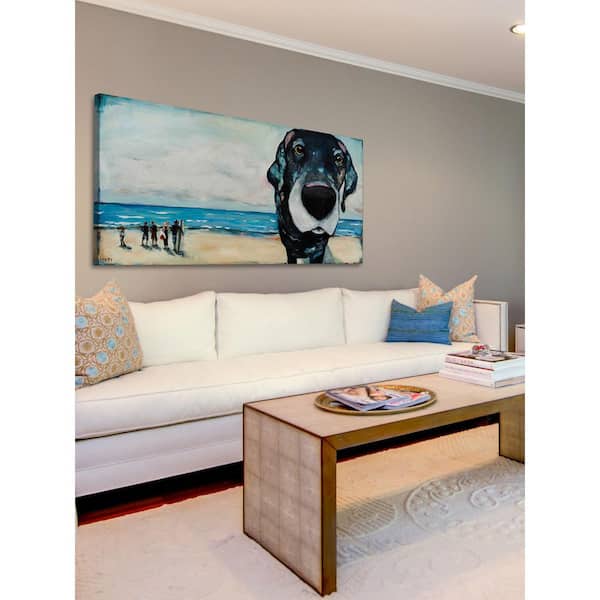 Unbranded 30 in. H x 60 in. W "Macdaddy" by Tori Campisi Printed Canvas Wall Art