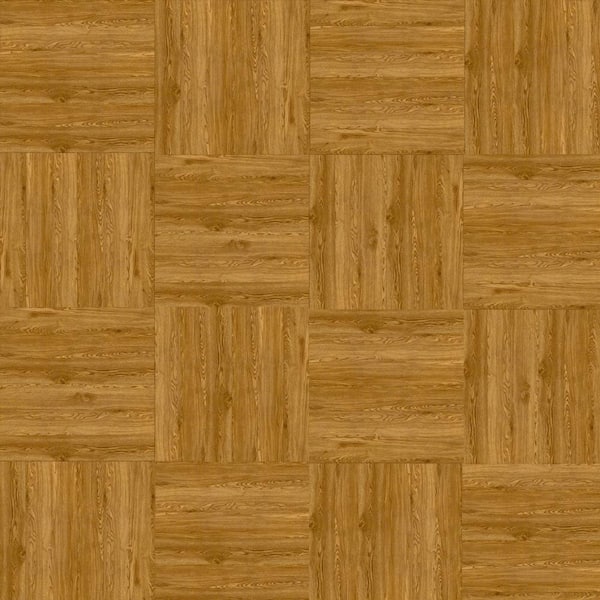 TrafficMaster Wood Look 4 MIL x 6 in. W x 36 in. L Peel and
