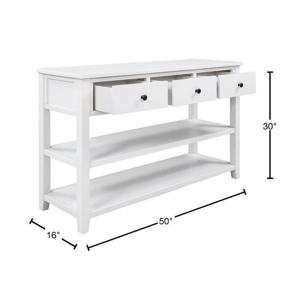 pine isle 50 console table