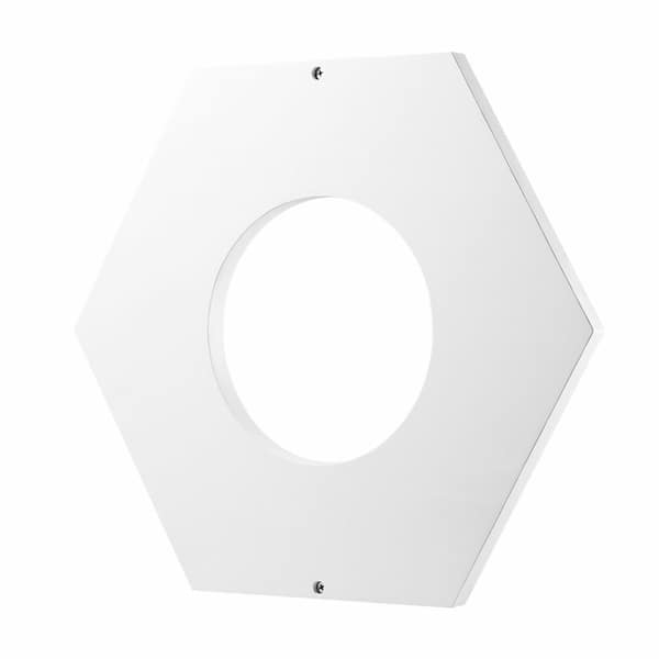 MYZOO BusyCat-Cover Plate White: Wall Mounted Cat Shelves