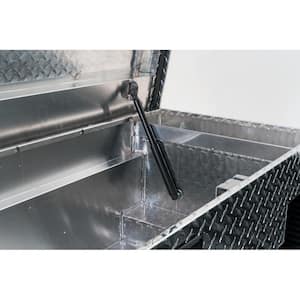 61.86 in. Diamond Plate Aluminum Low Profile Mid-Size Crossbed Truck Tool Box