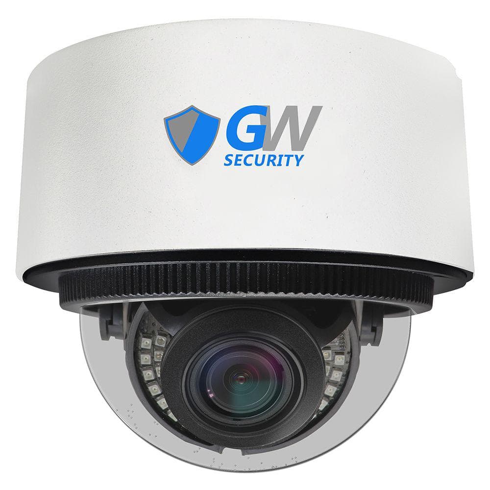 GW Security GW12871MIP 12 MP IP POE 3X Optical Zoom 3.6 mm to 11 mm Motorized Lens Dome Security