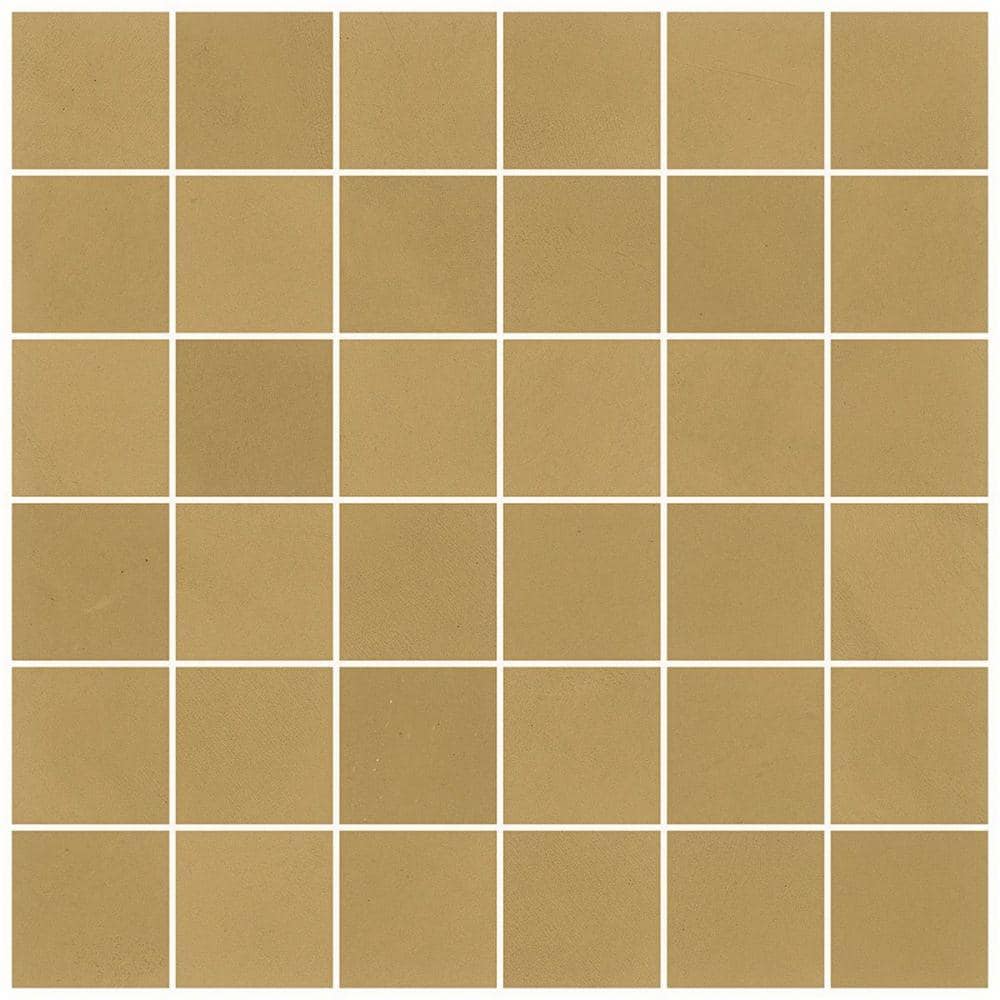 Ryx Glee 4 in. x 0.35 in. Matte Porcelain Floor and Wall Mosaic Tile Sample price history on PriceWatchPro