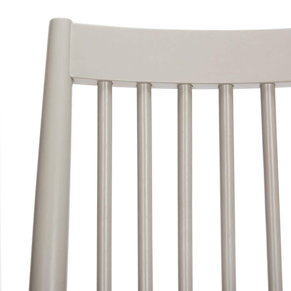 Wren 34" High Gray Wood Spindle Side Chair