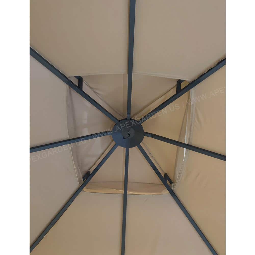 Melody II 10 ft. x 12 ft. Gazebo with Mosquito Net