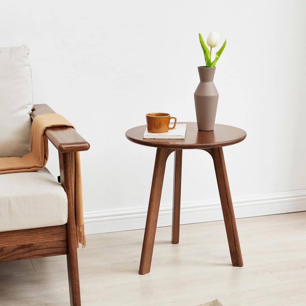 Wood End Table