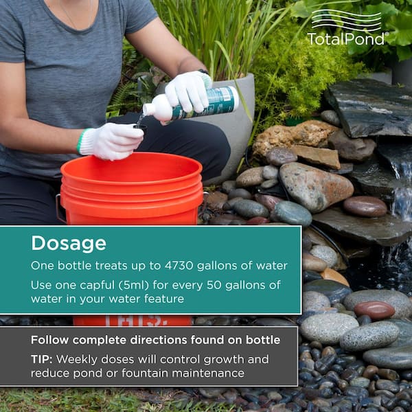 TOTALPOND - 16 oz. Algaecide for Ponds and Fountains