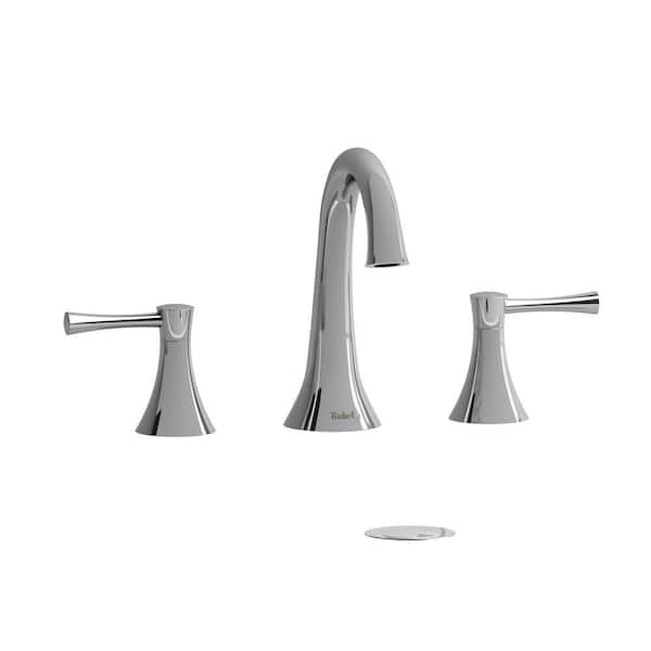 Edge 8 in. Widespread 2-Handle Bathroom Faucet in Chrome