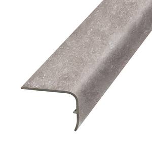 Heather 1.32 in. T x 1.88 in. W x 78.7 in. L Vinyl Stair Nose Molding