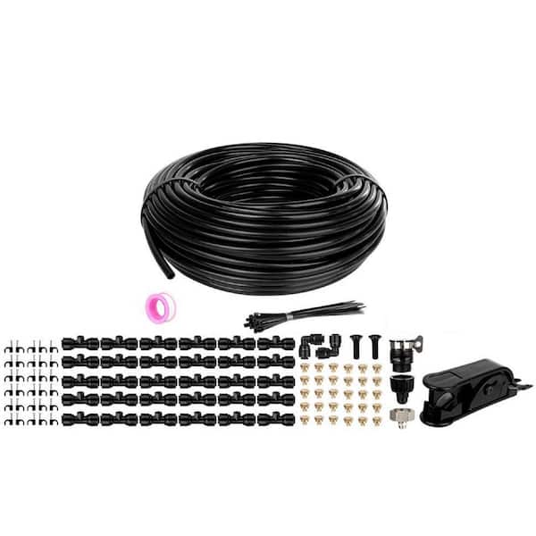 Afoxsos Premium 82 ft. Misting Cooling System with Brass Mist nozzles