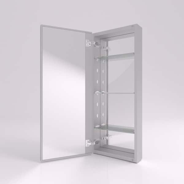 Jensen Ultra 15-in x 36-in Rectangle Recessed Mirrored Medicine Cabinet Jensen Ultra 15-in x 36-in Rectangle Recessed Mirrored Medicine Cabinet