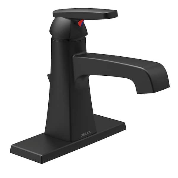Delta Ashlyn Single Hole Single-Handle Bathroom Faucet in Matte