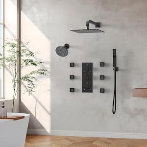 gotonovo Bathroom Shower Shelf Wall Mount Solid Brass Essential Shower