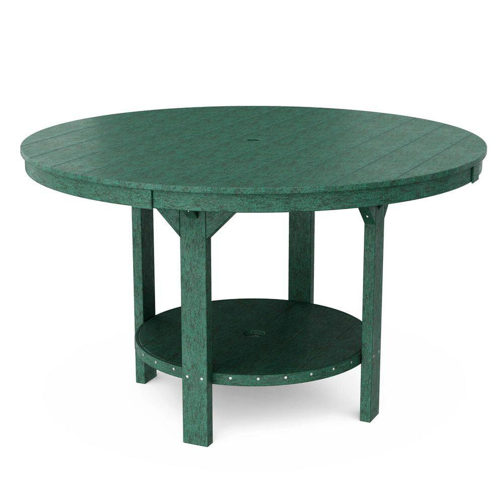 Heritage Turf Green HDPE Plastic Outdoor 60 in. Pub Counter Height Table price history on PriceWatchPro