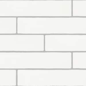Artistic Reflections Arctic 2 in. x 10 in. Glazed Ceramic Undulated Wall Tile (586.88 sq. ft./pallet)
