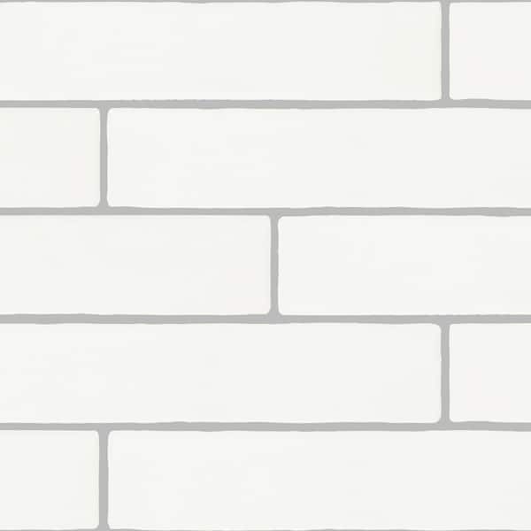 Marazzi Artistic Reflections Arctic 2 in. x 10 in. Glazed Ceramic Undulated Wall Tile (586.88 sq. ft./pallet)