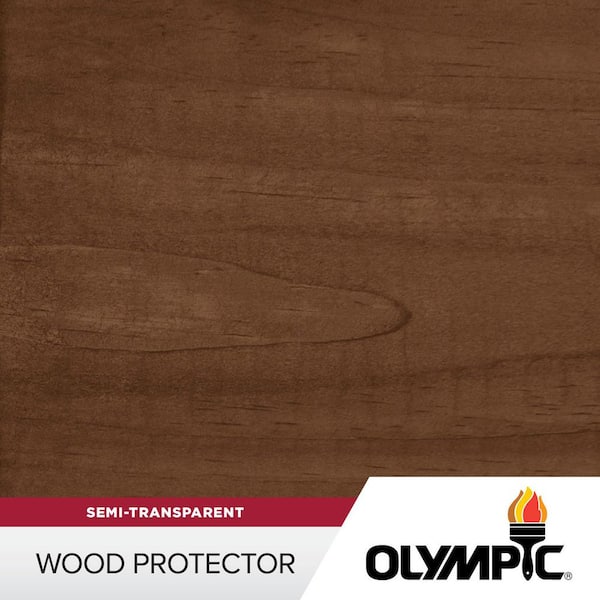 Wood Protector 1 gal. ST-2029 Walnut Exterior Semi-Transparent Stain Plus Sealer in One