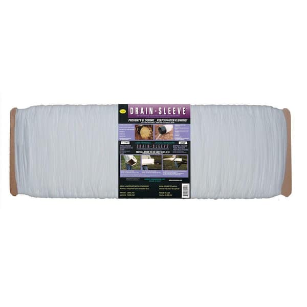 Drain-Sleeve 3 in. x 100 ft. Preloaded Filter Sock