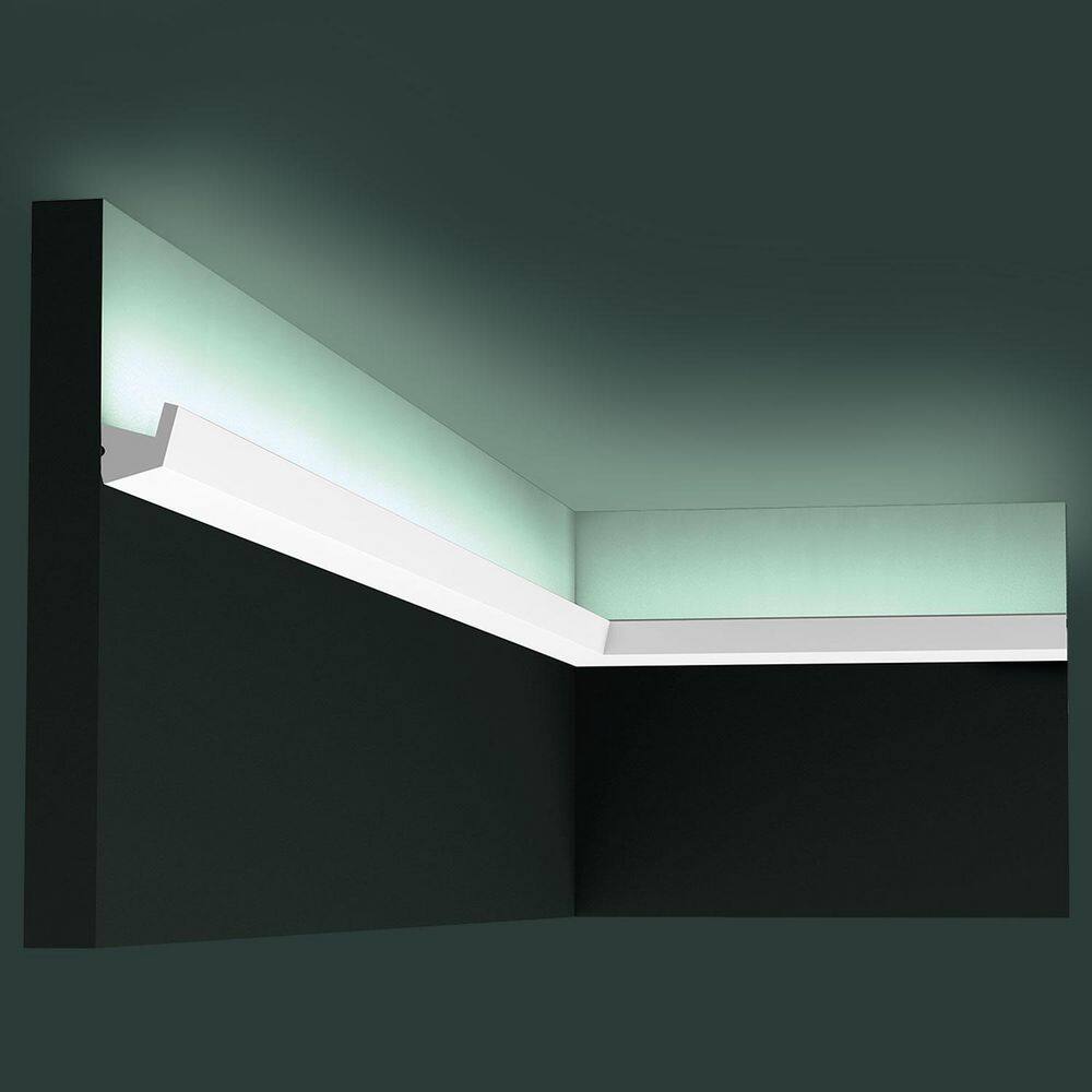 Primed White Flexible Polyurethane Crown Moulding 78.75 in
