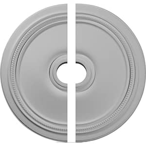 24 in. x 3-5/8 in. x 1-1/4 in. Diane Urethane Ceiling Medallion, 2-Piece (Fits Canopies up to 6-1/4 in.)