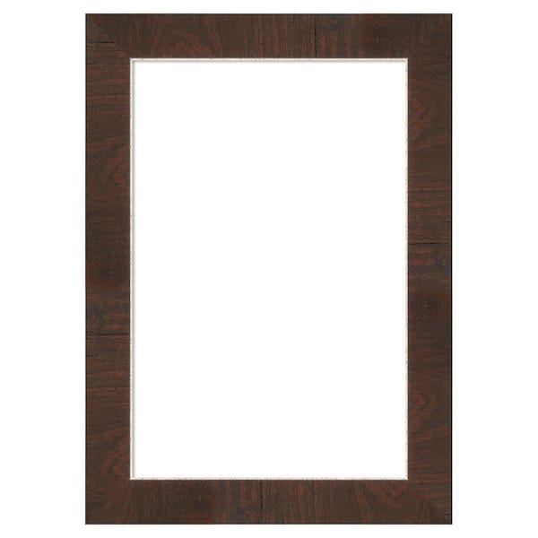 Wildwood Brown Narrow 15 in. x 21 in. Polystyrene Framed Dry Erase Magnetic Memo Board
