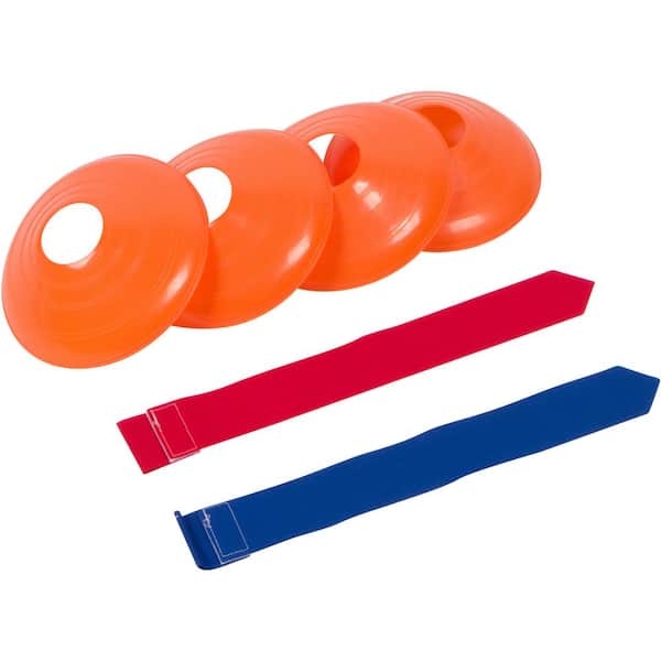 Flag Football Premium Set for 10 Man Team in Red and Blue